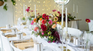 Wedding decor at The Silo and Shed